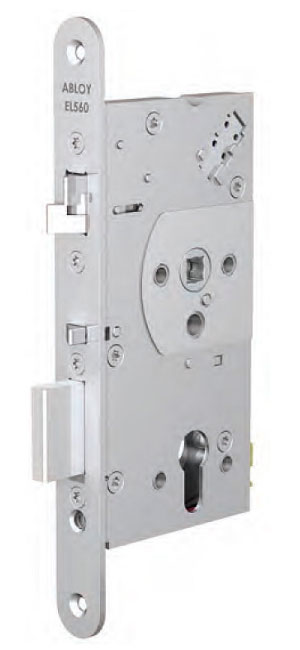 Abloy EL561 электромеханический замок сталь хром.