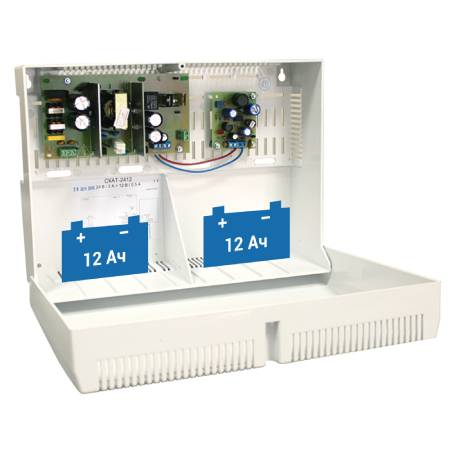 СКАТ-2412 (СКАТ ИБП-24/3(12/0,5)-2x12) источник бесперебойного питания
