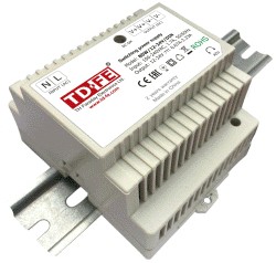 80W/12-24V/DIN Блок питания на DIN-рейку