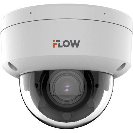 F-IC-1722CMZ4(2.8-12mm) iFlow уличная купольная IP-камера 2Mpx с микрофоном, Smart-подсв, microSD