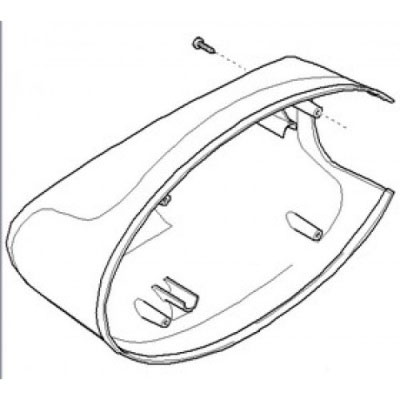 119RIG166 Накладка декоративная для стрелы шлагбаума G4040