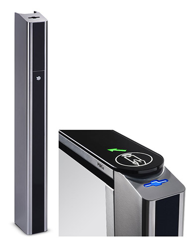 PERCo-FP01C Передняя панель со встроенным картоприемником для секции скоростного прохода PERCo-ST