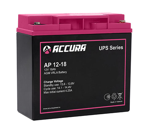 Akk. AP 12-18 (12V/18Ah) аккумулятор