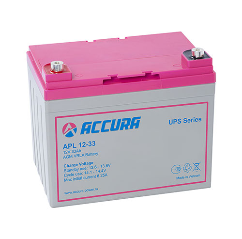 Akk. APL 12-33 (12V/33Ah) аккумулятор