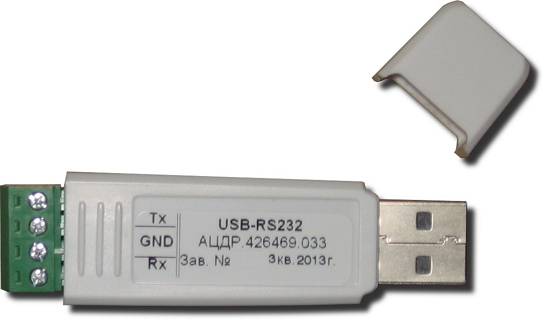 Преобразователь интерфейсов USB в RS-232