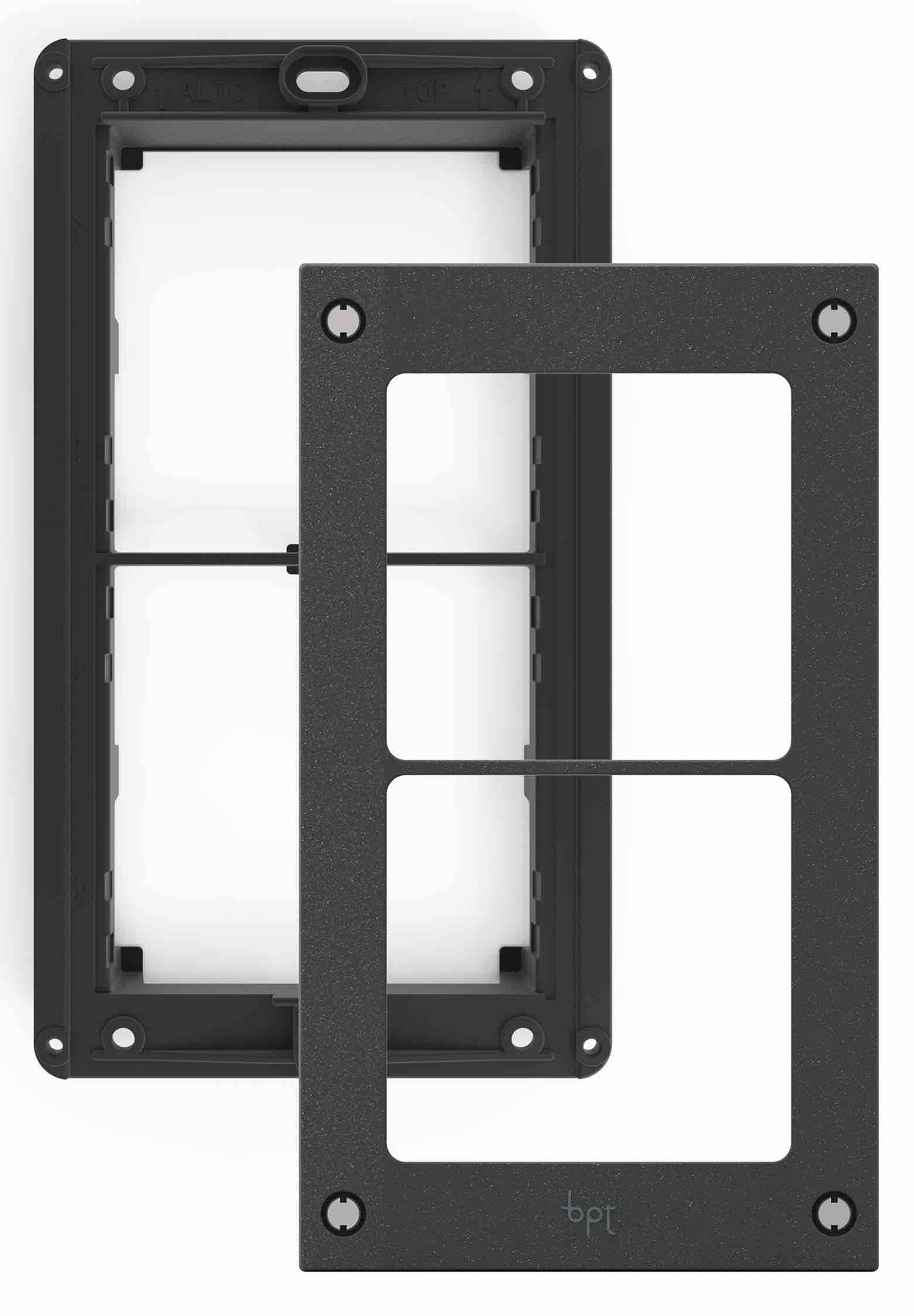 MTMTP2MVR - Антивандальная рамка и суппорт на 2 модуля для вызывной панели MTM (60020750)