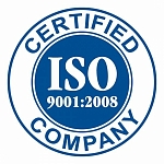 Сертификат соответствия стандартам систем менеджмента качества - ISO 9001:2008