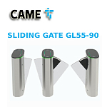 Компания АЛПРО представляет турникет CAME Sliding Gate GL55-90  с распашными створками подходящий для обеспечения прохода маломобильных групп граждан