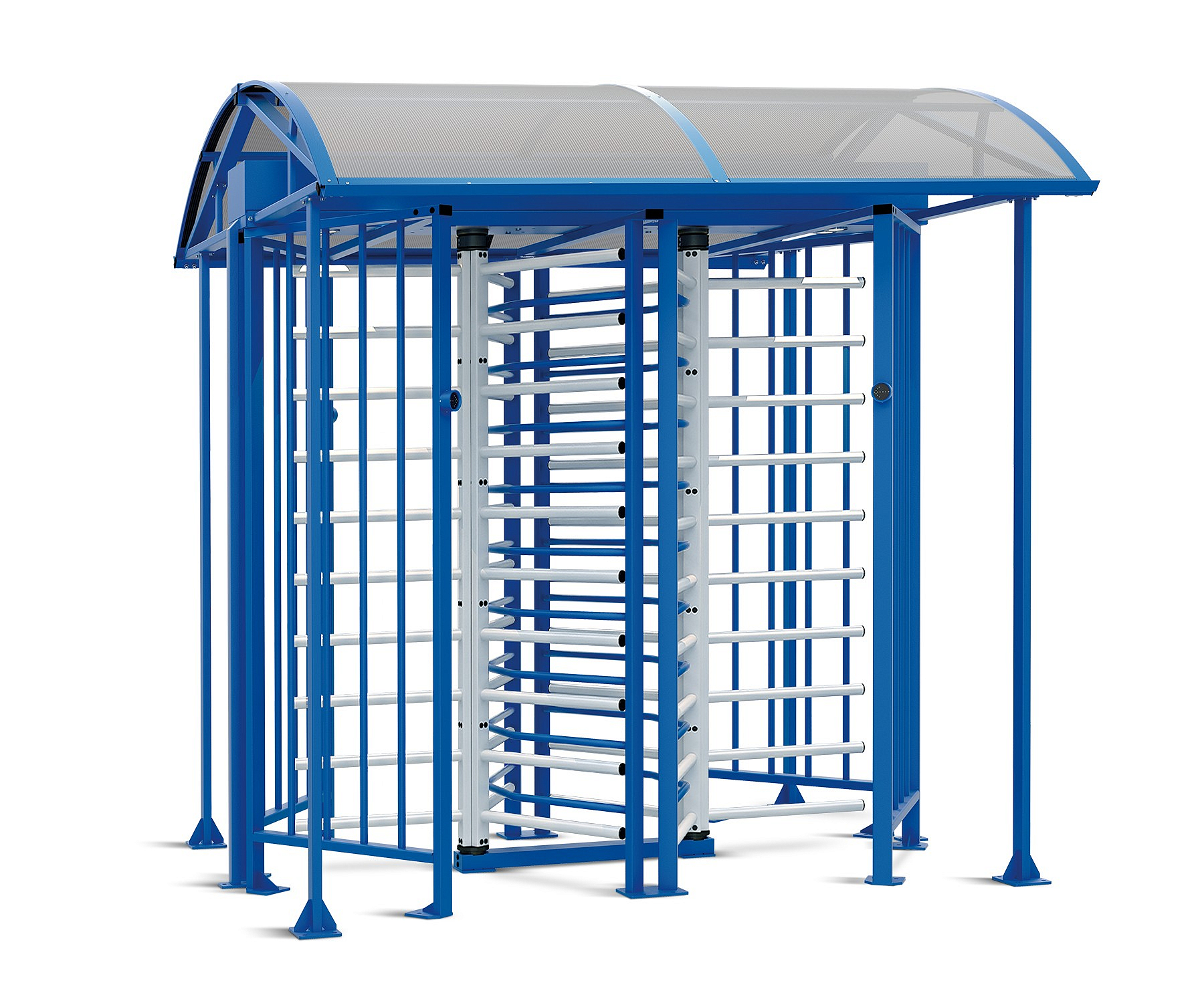 PERCo-RTD-20.1 Сдвоенный полноростовый роторный турникет с электромеханическим приводом