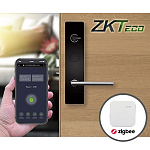 Беспроводные гостиничные замки  ZКTeco с технологией  ZigBee - законченное решение для гостиничного бизнеса