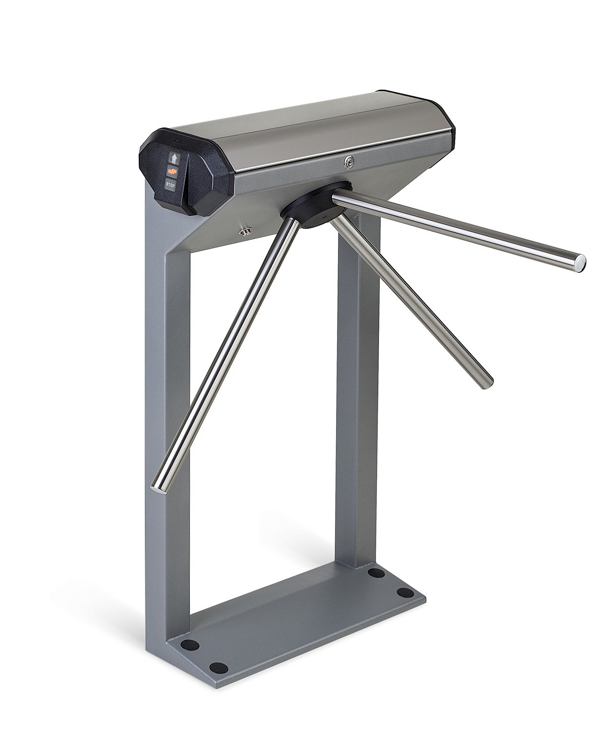 PERCO-KT02.9 электронная проходная (турникет без планок, контроллер, 2 считывателя)