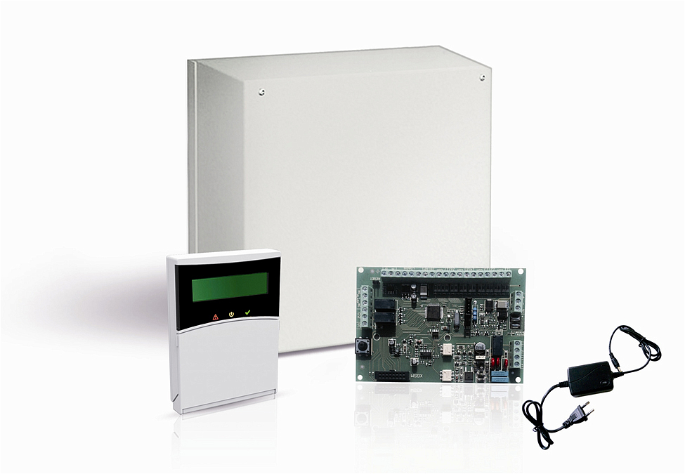 K8+KLCD охранная система на 8 шл с клавиатурой